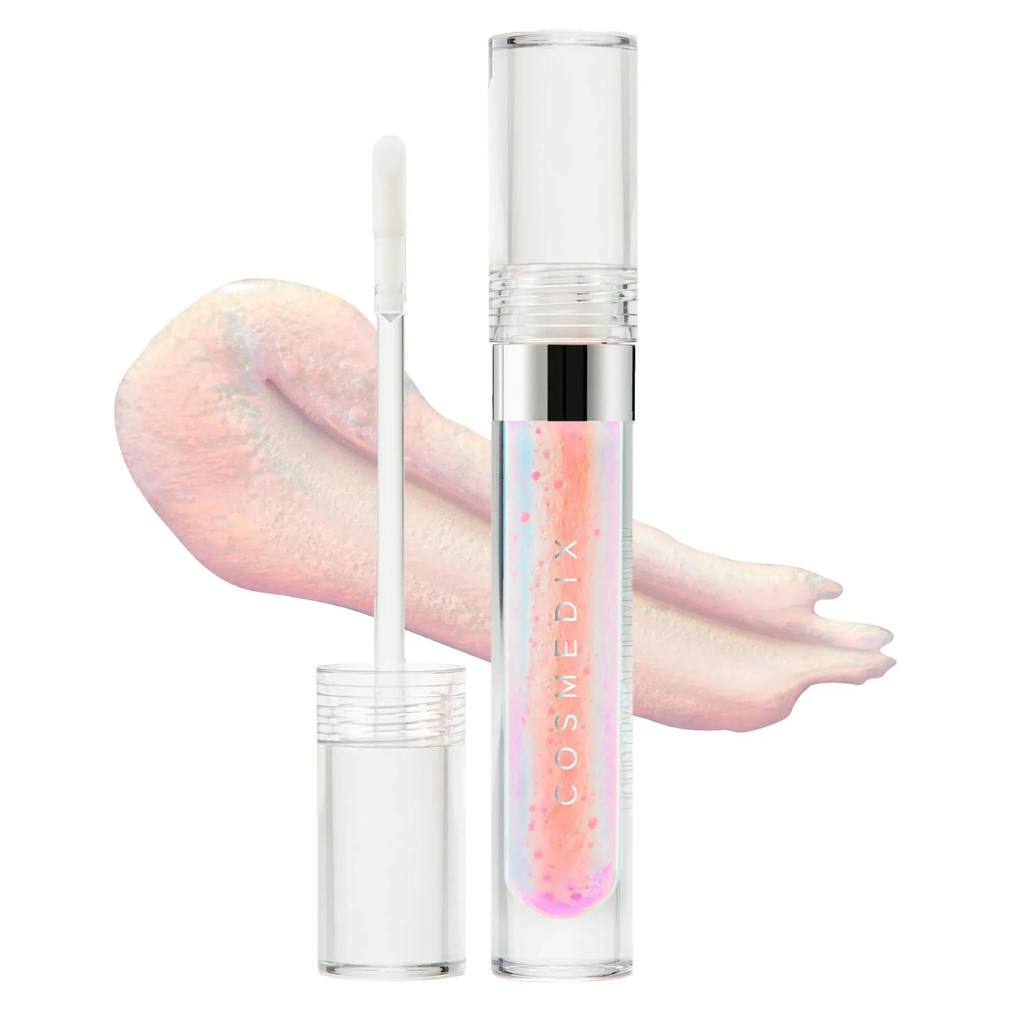 Cosmedix Lumi Crystal Liquid Crystal Lip Hydrator - Delivers Incredible Moisture - Plumps and Softens - Protects from Environmental Stressors - Gives High-Shine Finish - 0.14 oz Treatment