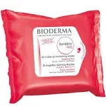 Bioderma Sensibio H2O Biodegradables Wipes Cleansing and MakeUp Removing Skin Soothing for Sensitive Skin-