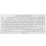 CHERRY Stream Keyboard TKL Wired USB Keyboard TenKeyLess Compact Version Without Number Pad. Super Silent Keystroke. Ideal for Office. (Single Pack) Black