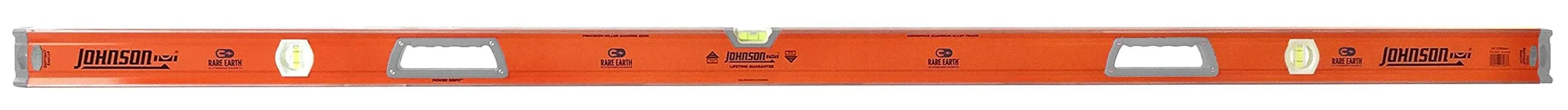 Johnson Level 1718-7800 Magnetic Heavy Duty Aluminum Box Level, 78"