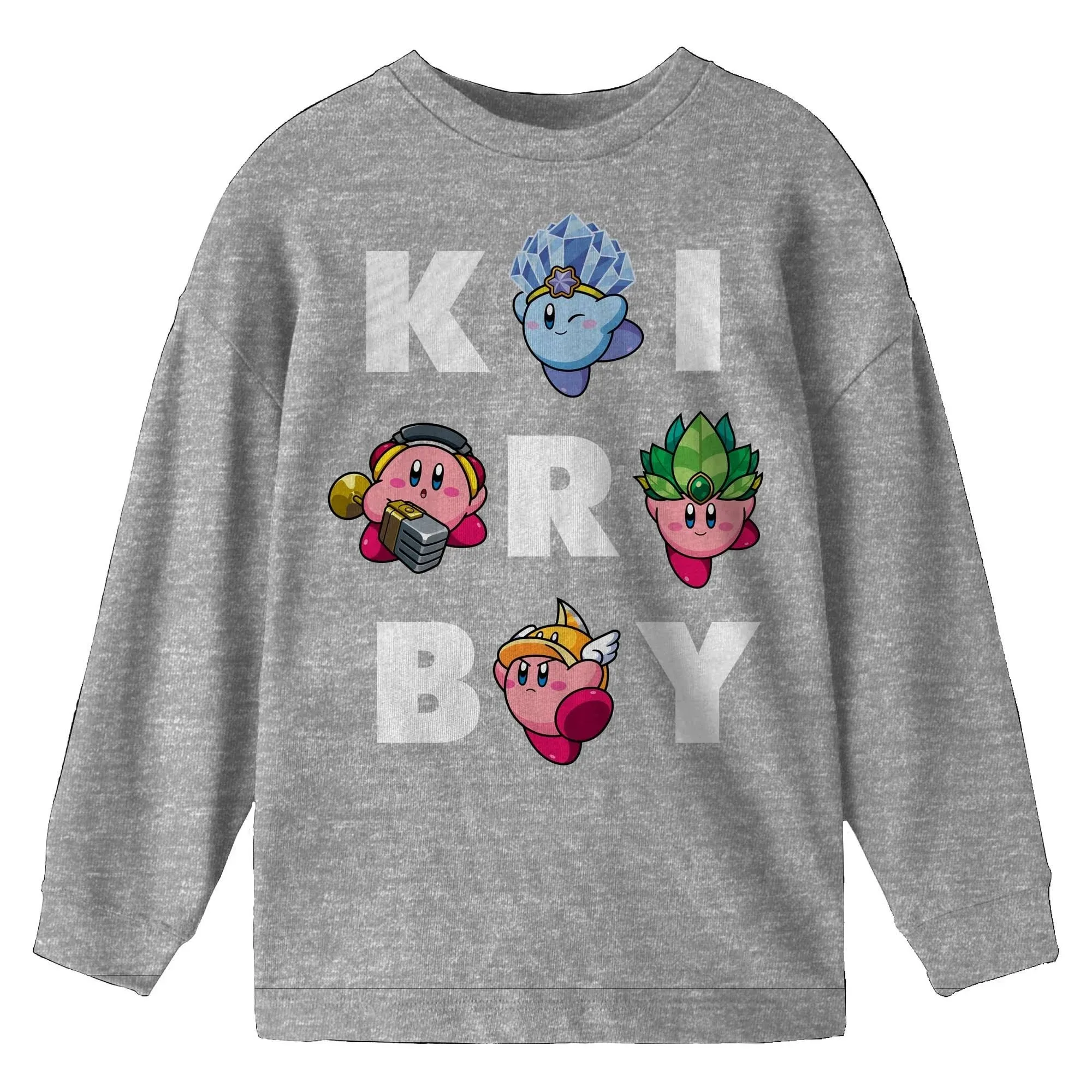 Boys 8-20 Kirby Different Abilities Long Sleeve Graphic Tee