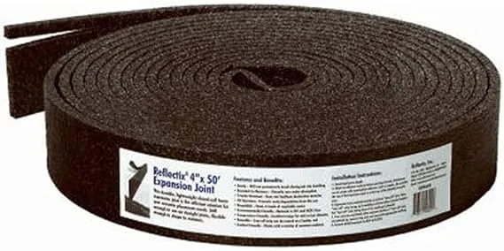 Reflectix EXP04050 Expansion Joint, 4" x 50', Black