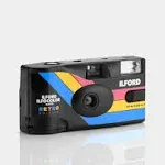 Ilford Ilfocolor Rapid Retro Single Use Camera with 31mm Optical Lens,...