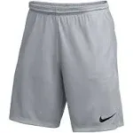 Nike Park III Youth Shorts, Grey / YXL