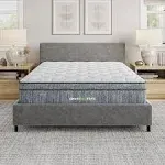 Flex 13in. Medium Firm Gel Memory Foam Pillow Top Hybrid King Mattress