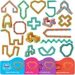 28 PCS Valentines Day Gifts for Kids - Wacky Tracks Fidget Toy Valentines Cards for Kids Finger Fidget Sensory Stress Relief Toy - Valentine Exchange Prizes for Girls Boys