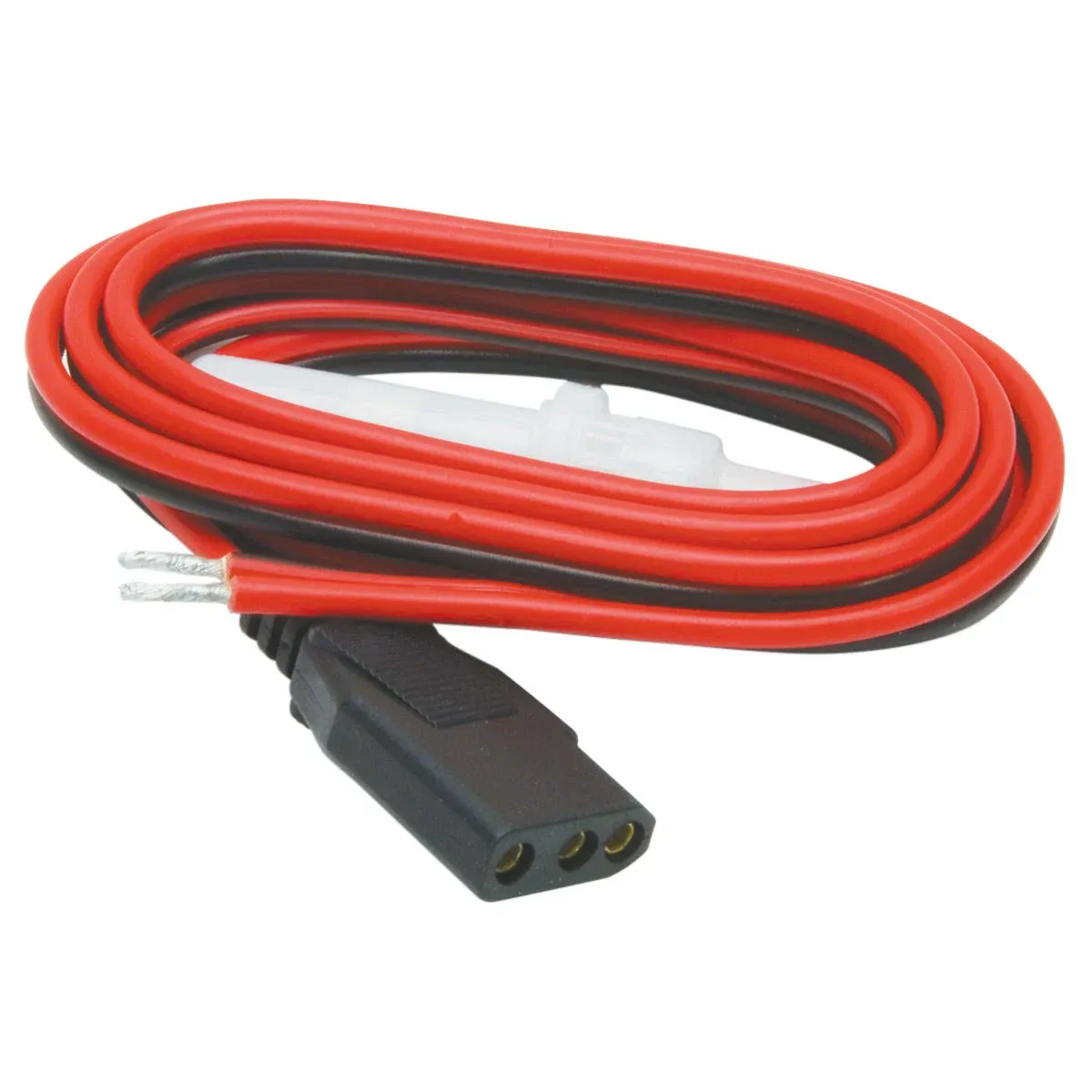 3 Pin 2 Wire  CB Radio Fused Power Cable