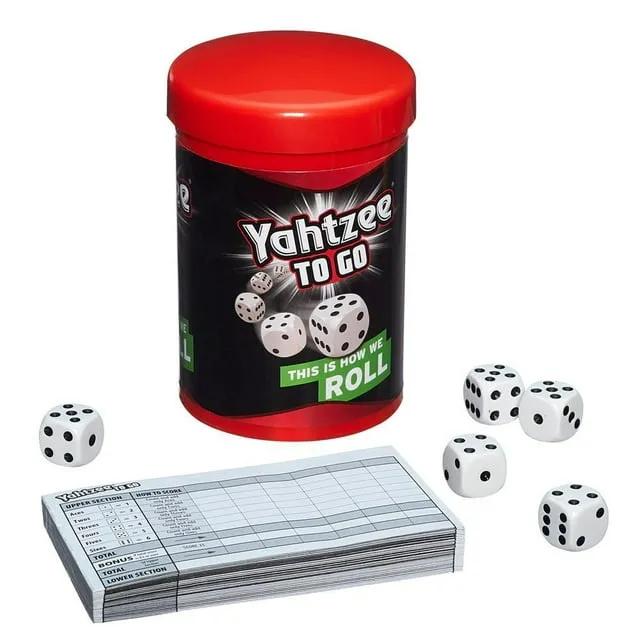 Hasbro Yahtzee to Go Travel Game