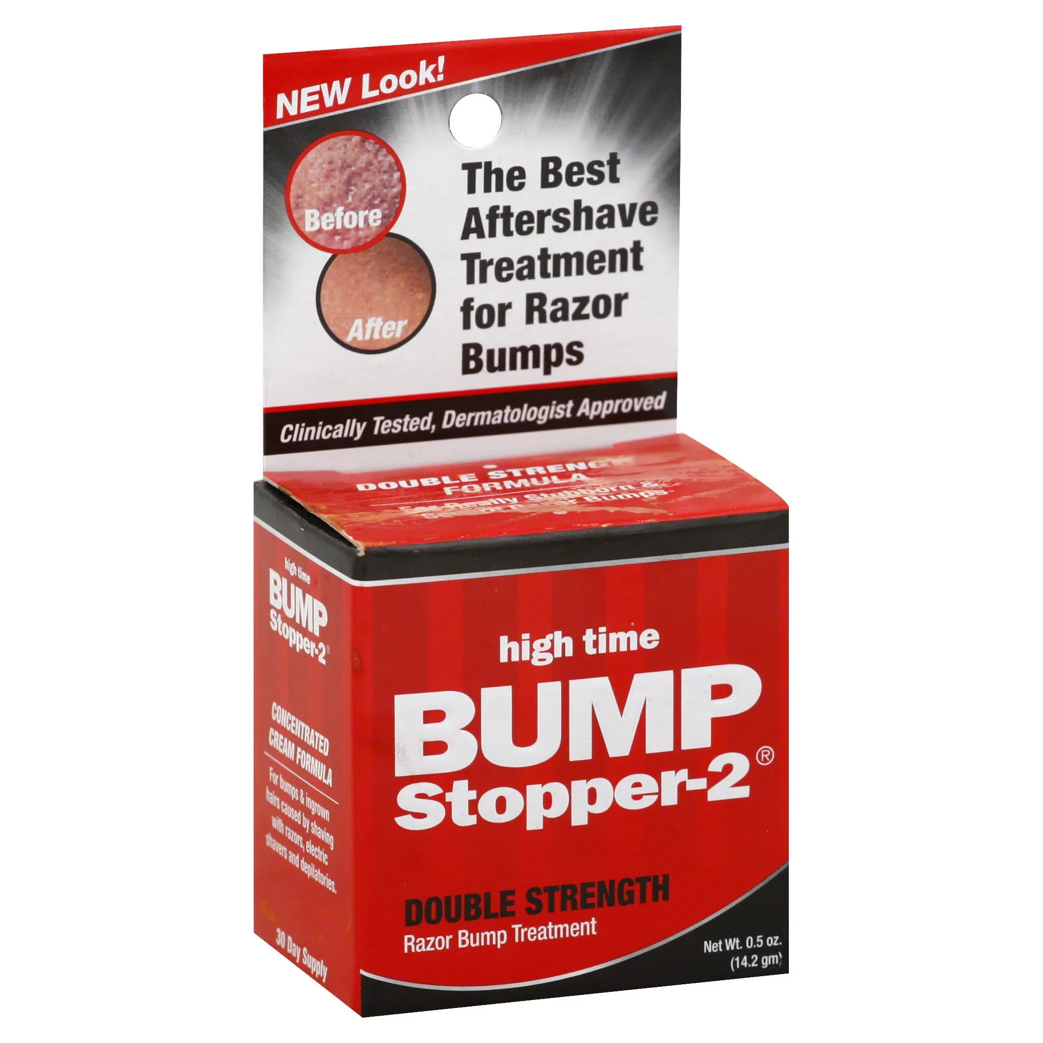 High time Bump Stopper-2 Double Strength Razor Bump Treatment (0.5 oz)