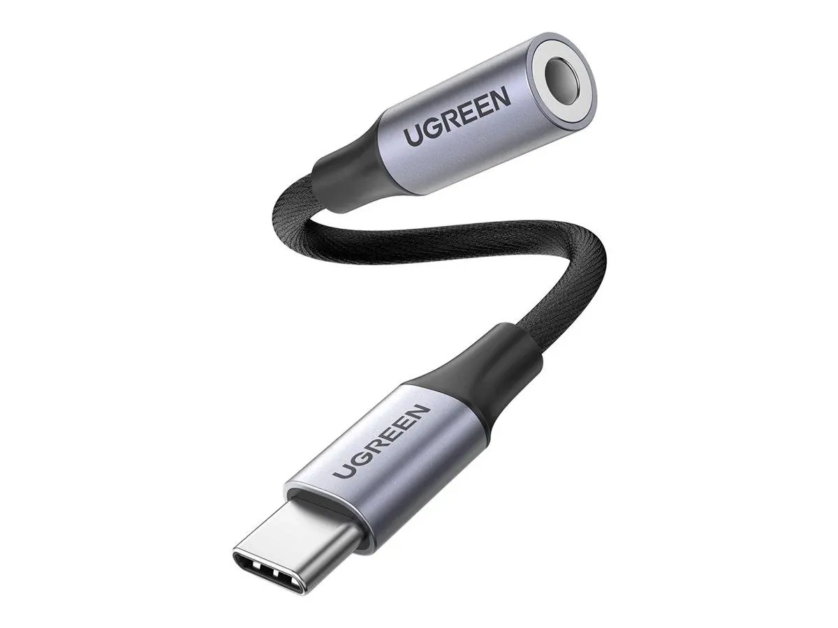 UGREEN USB C to 3.5mm Headphone Adapter Grey