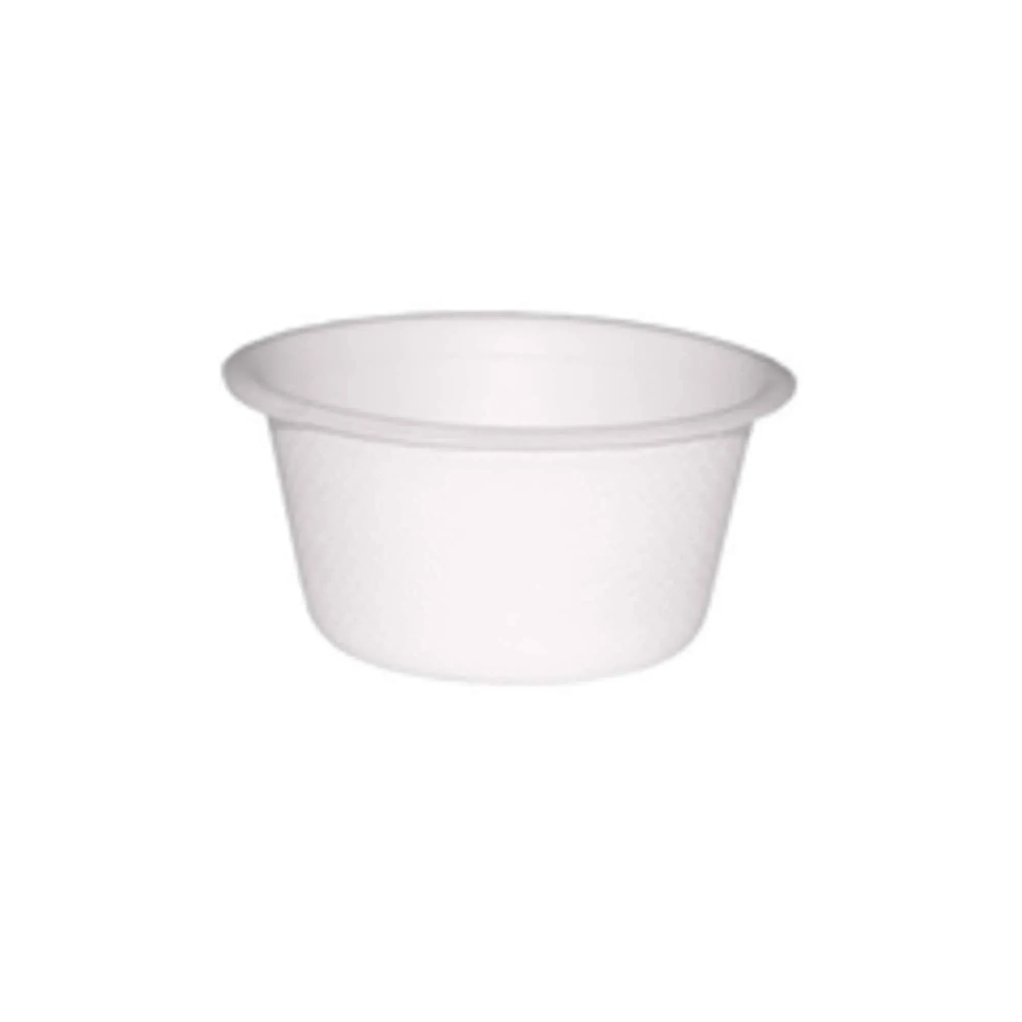 Sugarcane Condiment Souffle Cup (Case of 2000), PacknWood - Compostable and Biodegradable Dipping Cups (2 oz, 2.4" Diameter) 210GPU7