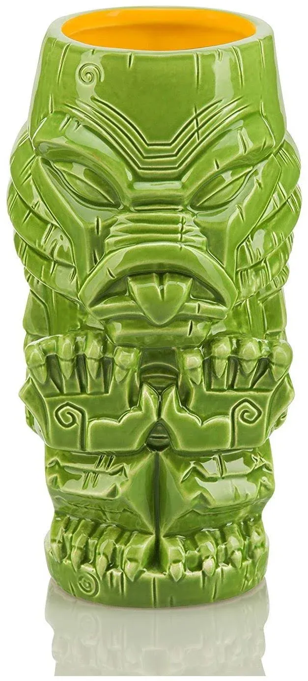 Geeki Tikis Monsters Tikis Tut 14oz Mug, Tan