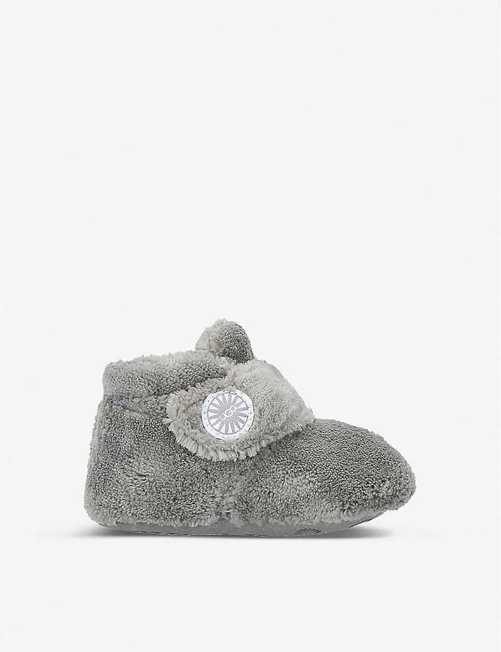 Kids' Bixbee Terry-cloth Slippers 6 Months - 1 Year In Charcoal