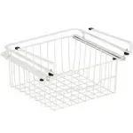 mDesign Compact Hanging Pullout Drawer Basket