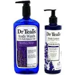 Dr Teals Lavender Body Wash w/Pure Epsom Salt - Bundle W/dr Teals Lavender Body Lotion! Soothing Set!