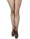 Capezio Professional Fishnet Tight with Seams - Black