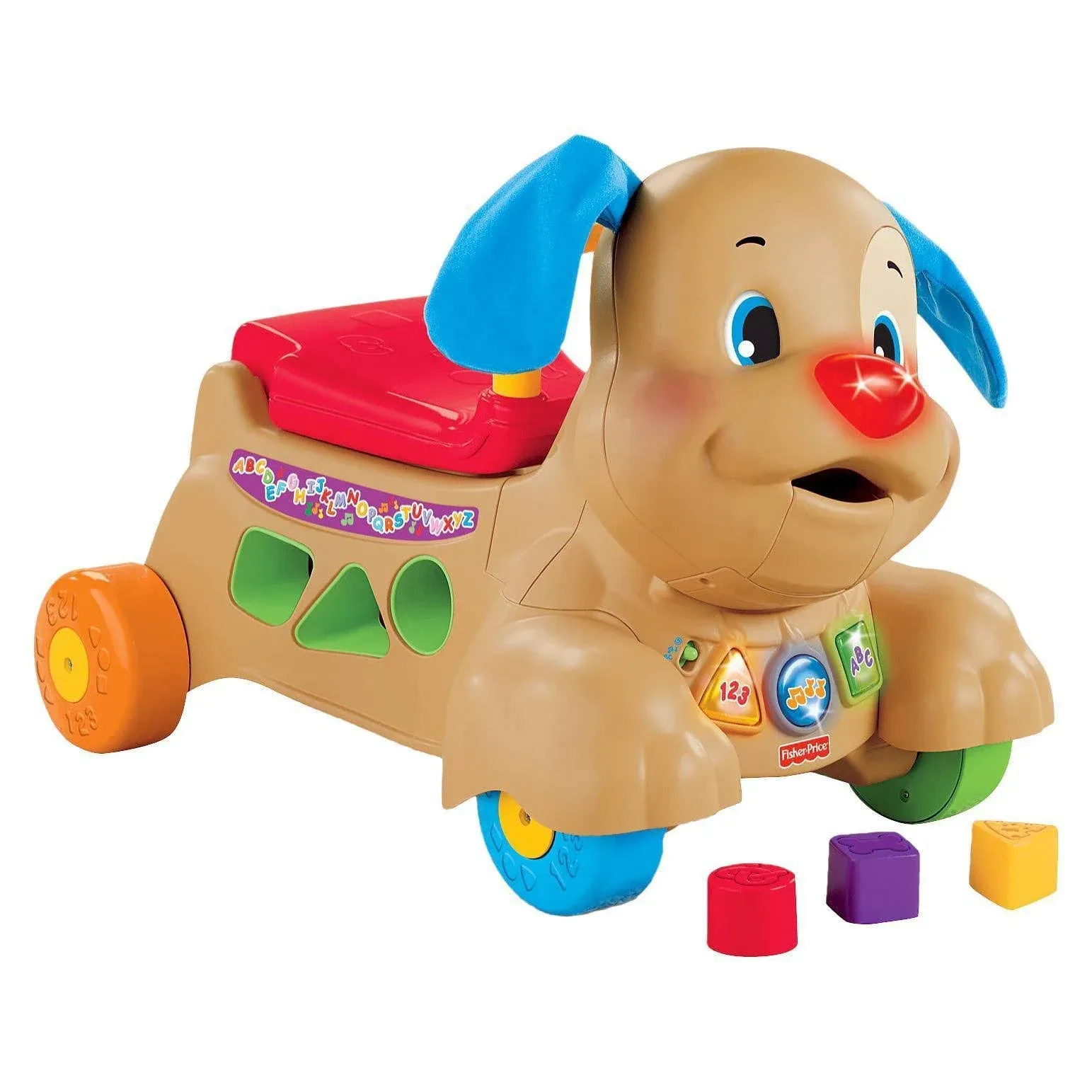 Fisher Price Laugh and Learn Stride-to-Ride Puppy