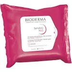 Bioderma Sensibio H2O Makeup Remover Wipes, 25 Count