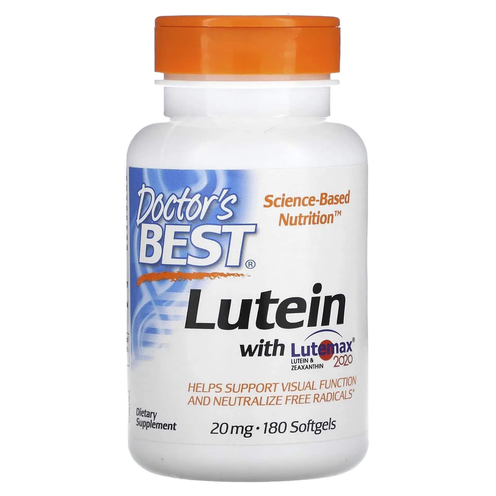 Lutein 20 mg 180 Softgels