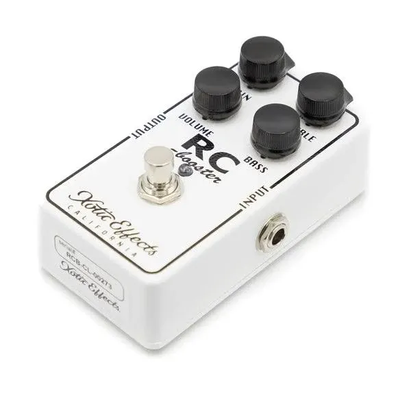 Xotic Effects 20th Anniversary RC Booster Classic Boost Pedal w/ Cable &amp; Cloth