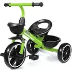  Kids Tricycles Age 24 Month to 4 Years, Toddler Kids Trike for 2.5 to 5 Green