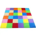 BalanceFrom Thick Interlocking Puzzle Foam Exercise Play Mats